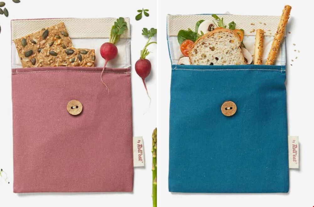 Hersluitbare zakjes voor lunch en andere versnaperingen Hersluitbare zakjes voor lunch en andere versnaperingen